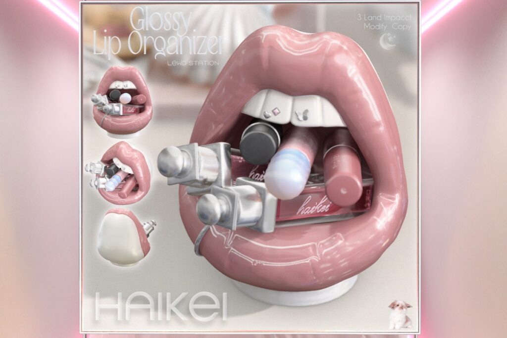 Glossy Lip Organizer, L$277