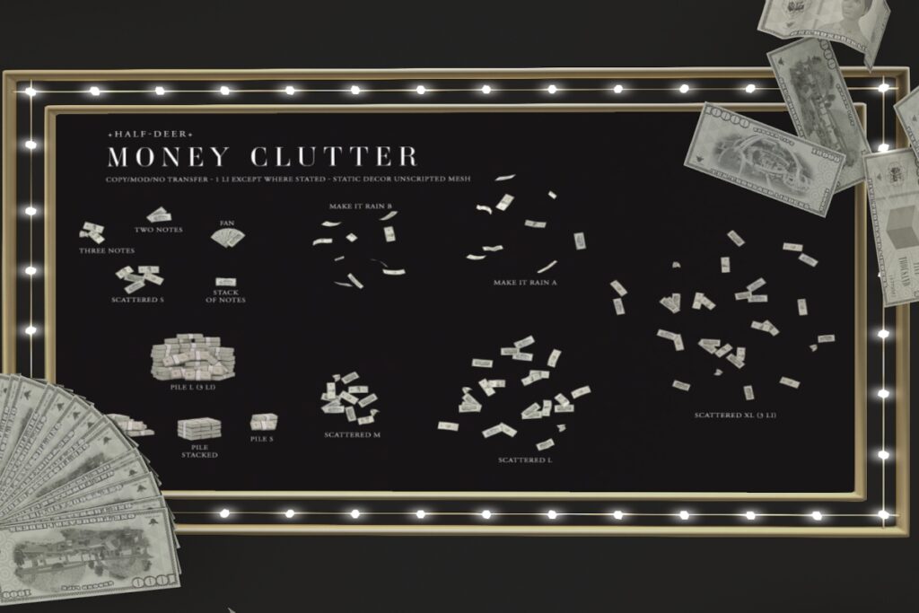 Money Clutter, L$299