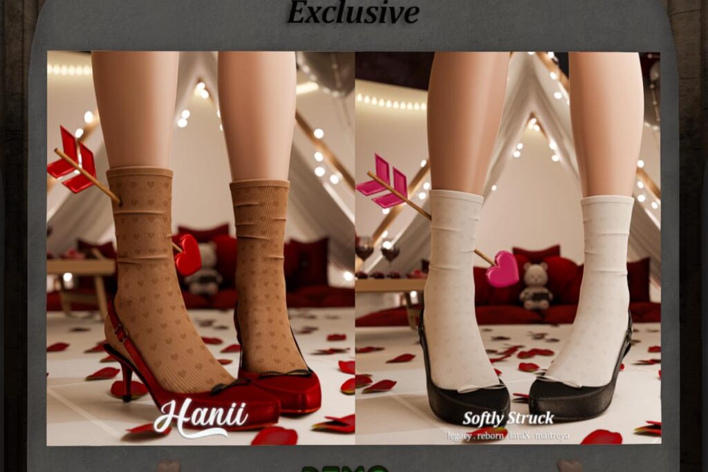 Softly Struck Heels - Legacy/Maitreya/Reborn/+mods, L$299 each/L$999 FP