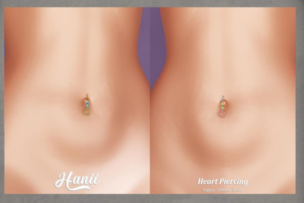Heart Piercing - Legacy/MaitreyaX/Reborn, L$299 each/L$799 FP