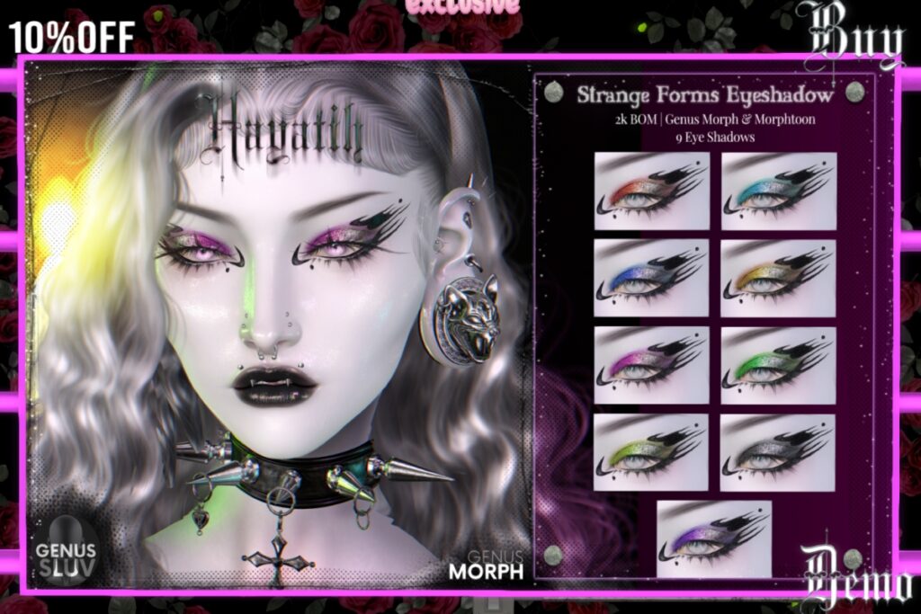 Strange Forms Eyeshadow - Genus Morph, L$248