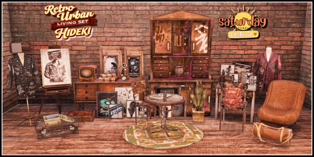 Retro Urban Living Set Furniture &amp; Decor	<a href="http://maps.secondlife.com/secondlife/Computer/94/135/1112" target="_blank">Teleport</a>