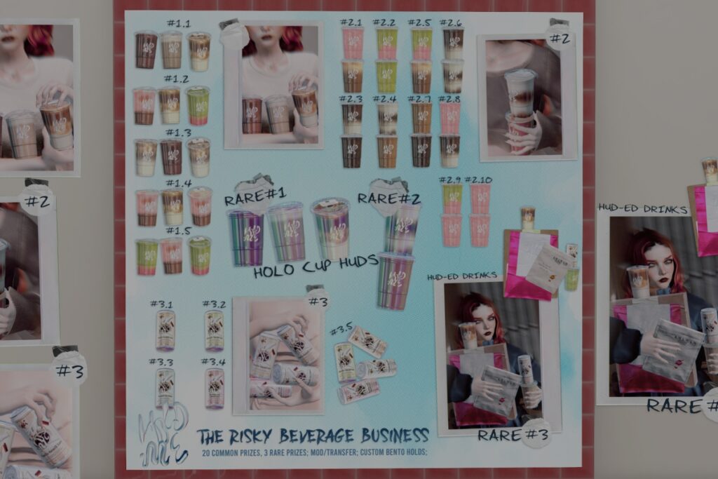 The Risky Beverage Business Holdables, L$69 per Play