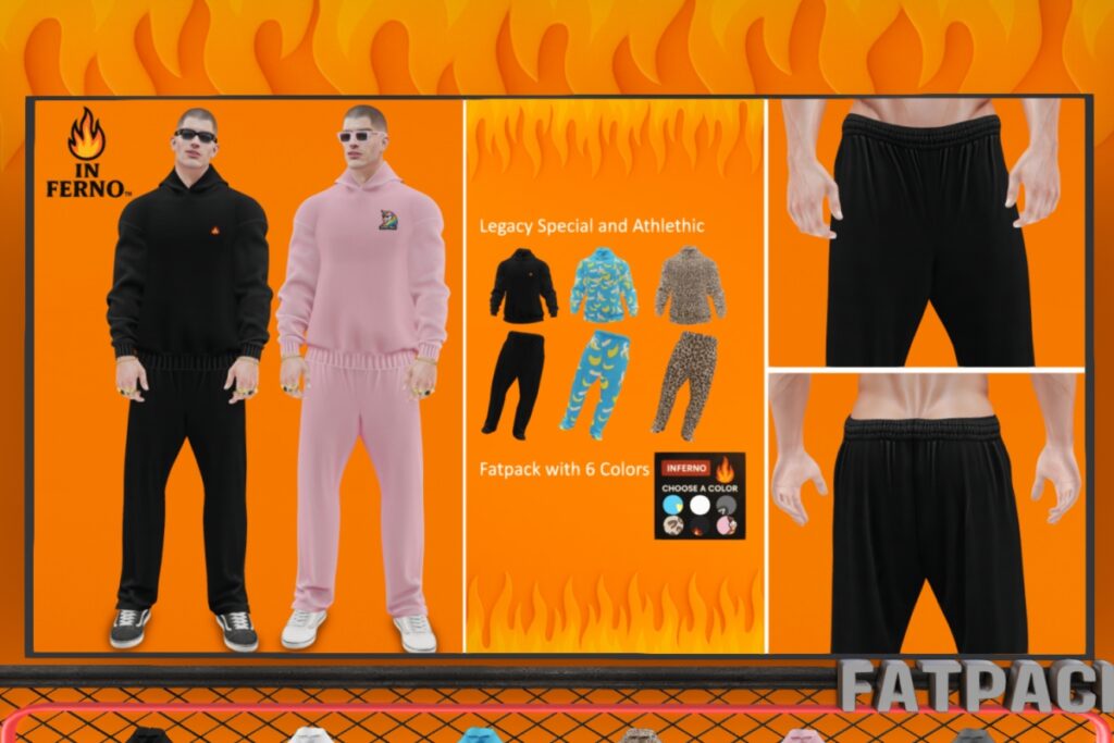 Top Set - Legacy/+mods, L$190 each/L$600 FP