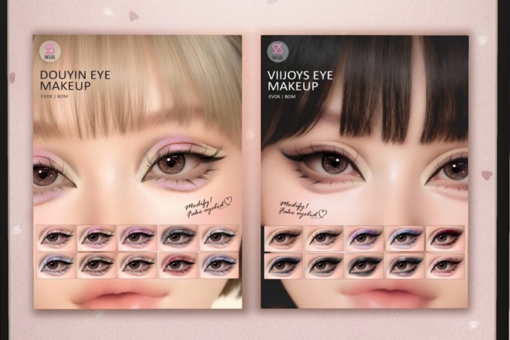 Douyin Eye Makeup - EvoX, L$289 | Viijoys Eye Makeup - EvoX, L$289