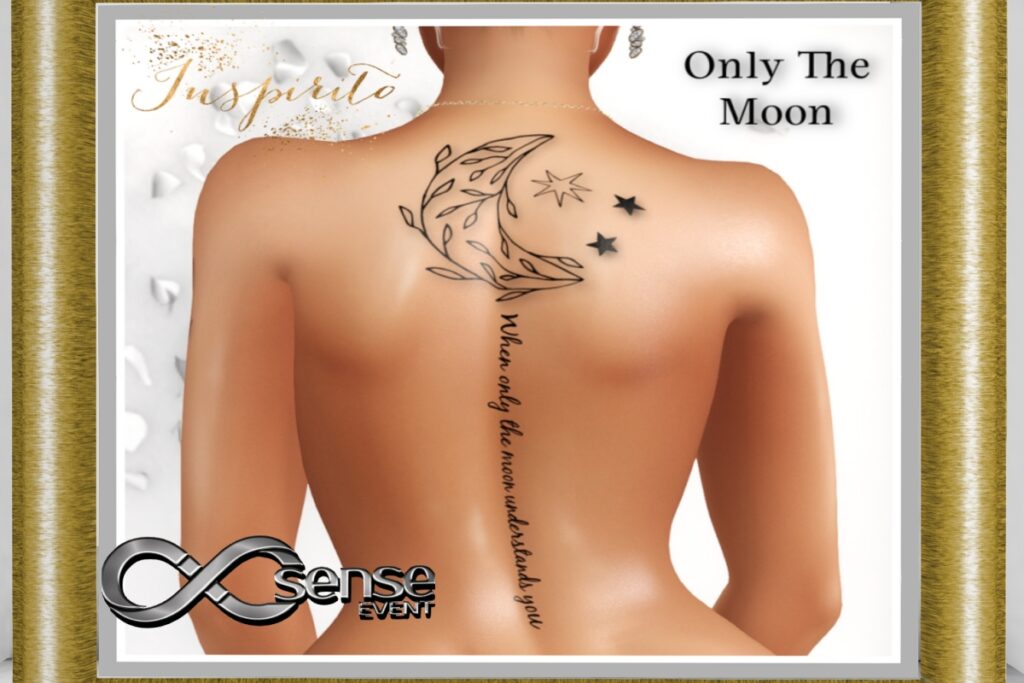 Only the Moon Tattoo - BOM, L$195