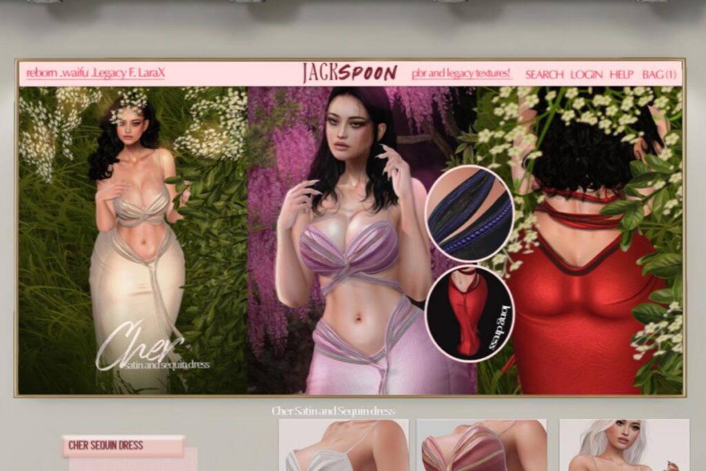 Cher Dress - Legacy/MaitreyaX/Reborn/+mods, L$288 each/L$988 FP