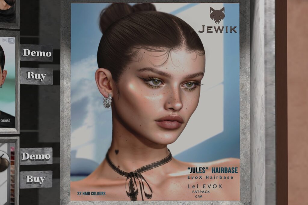 Jules Hairbase - EvoX, L$275 FP