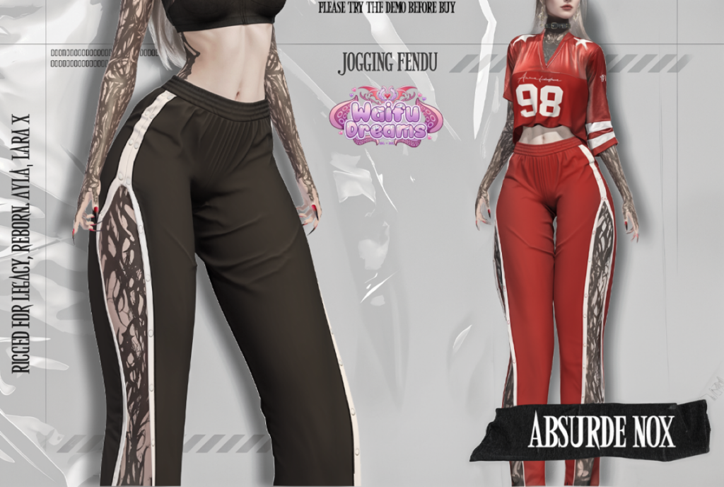 Jogging Fendu - Ayla/Legacy/MaitreyaX/Reborn