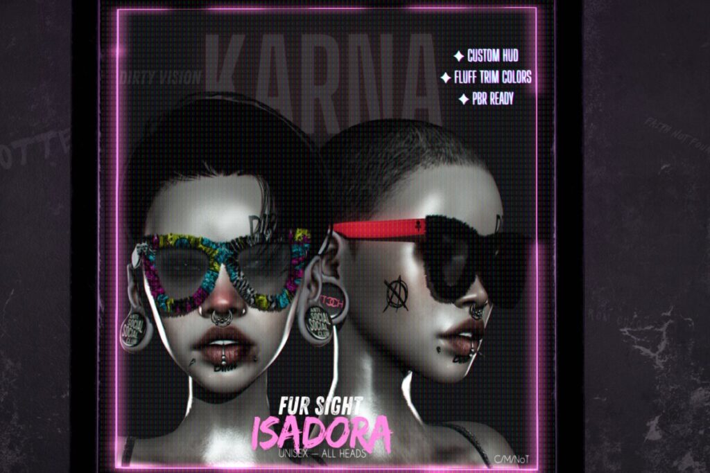 Isadora Glasses, L$299