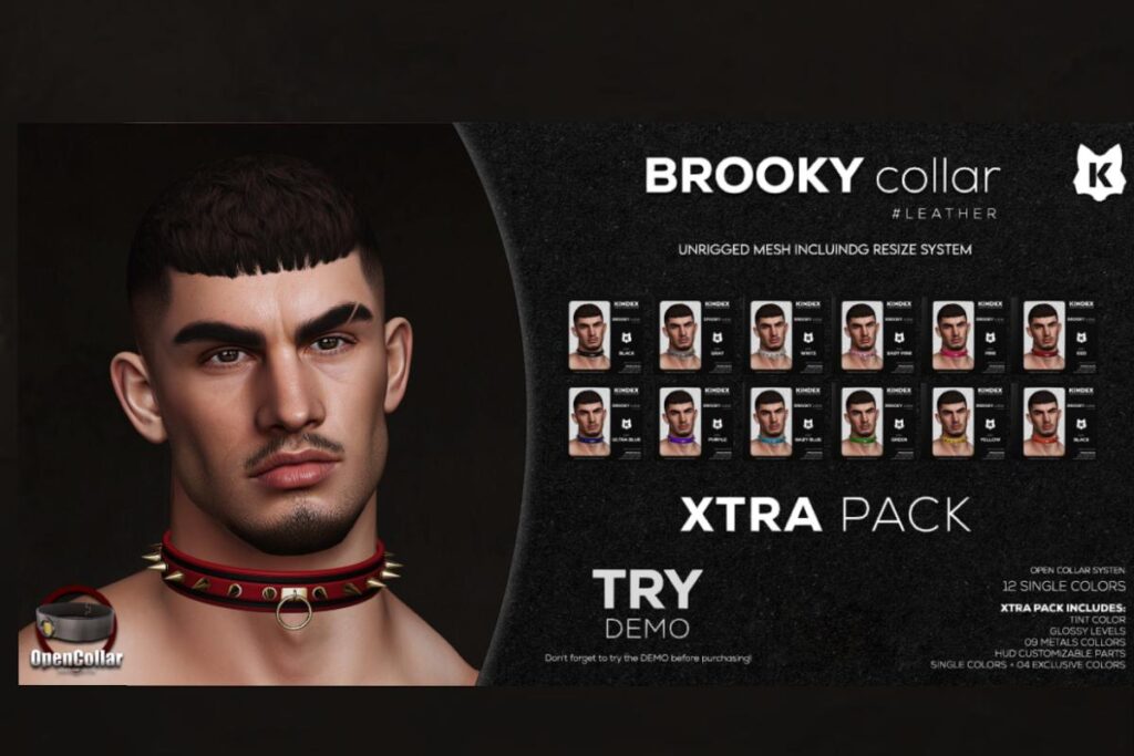 Brooky Collar, L$216 each/L$1557 FP