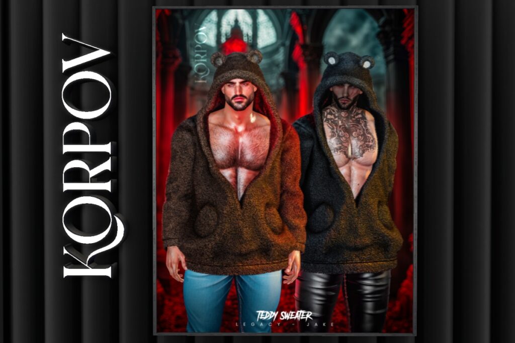 Teddy - Jake/Legacy, L$299 each/L$749 FP