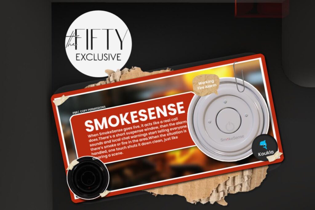 Smokesense Fire Alarm, L$280 each