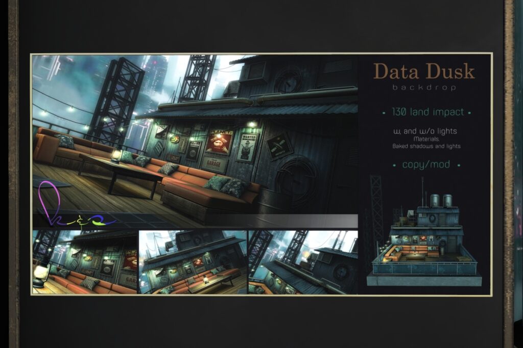 Data Dusk Backdrop, L$750