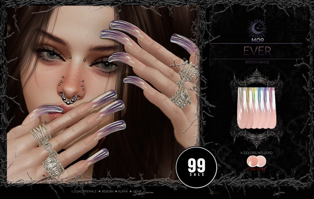 M09 Ever Nails - GenX/Inithium/Legacy/Reborn	<a href="http://maps.secondlife.com/secondlife/Flamingo%20District/208/76/2203" target="_blank">Teleport</a>