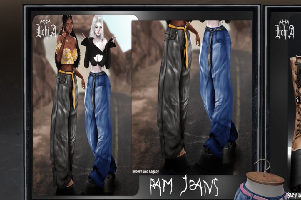 Pam Jeans - Legacy/Reborn, L$250 each/L$899 FP