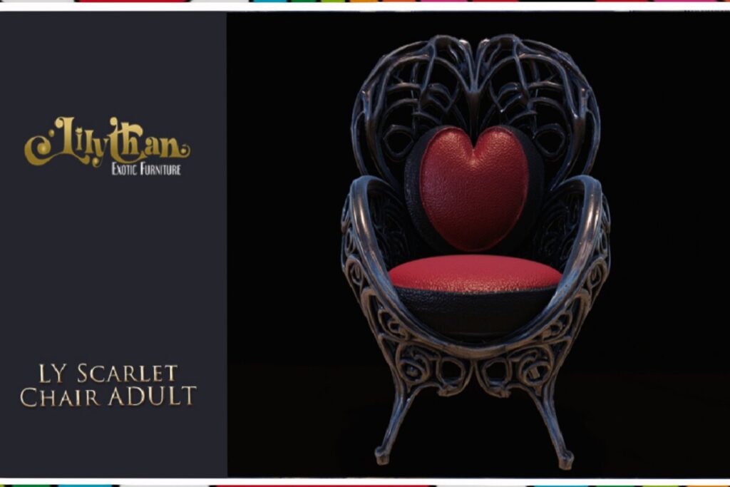 Scarlet Chair, L$690
