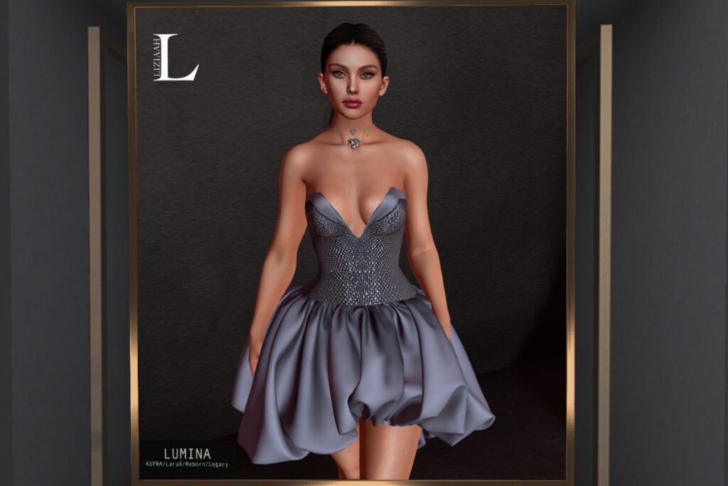 Lumina Dress - Inithium/Legacy/MaitreyaX/Reborn, L$288 each/L$999 FP