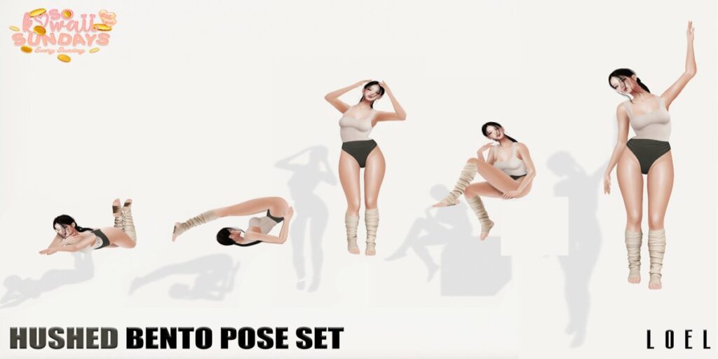 Hushed Poses	<a href="http://maps.secondlife.com/secondlife/Stargazer%20Galaxy/101/47/3118" target="_blank">Teleport</a>