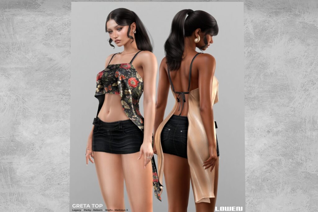 Greta Top - Legacy/MaitreyaX/Reborn/+mods, L$349 each FP