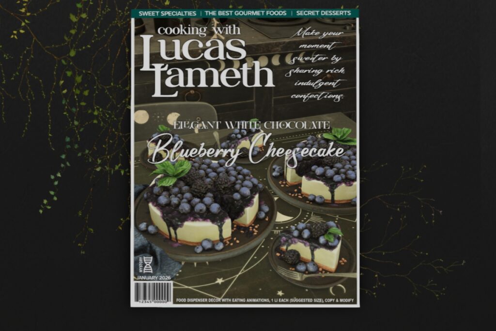 Blueberry Cheesecake, L$349