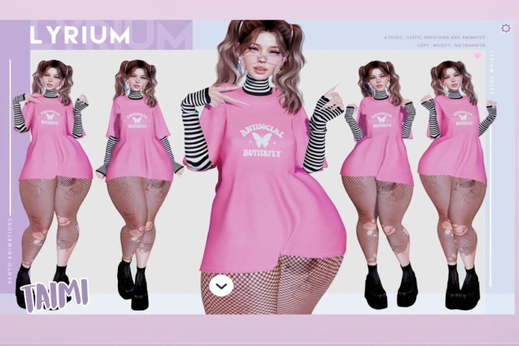 Taimi Animation Set, L$299