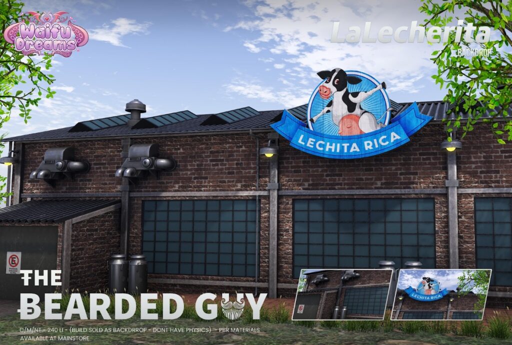 La Lecherita Backdrop