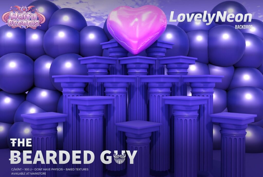 Lovely Neon Backdrop