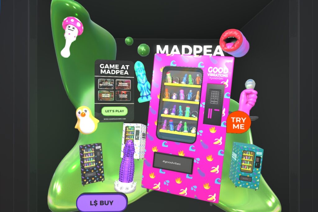 Good Vibrations Vending Machine, L$999