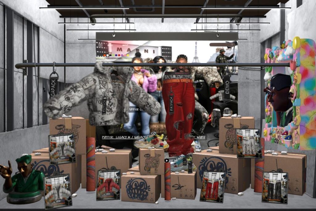 Amori Puffer and Pants - Inithium/Legacy F+M/Reborn/Yentements/+mods, L$325 each/L$1200-L$1300 each FP/L$2500 MP