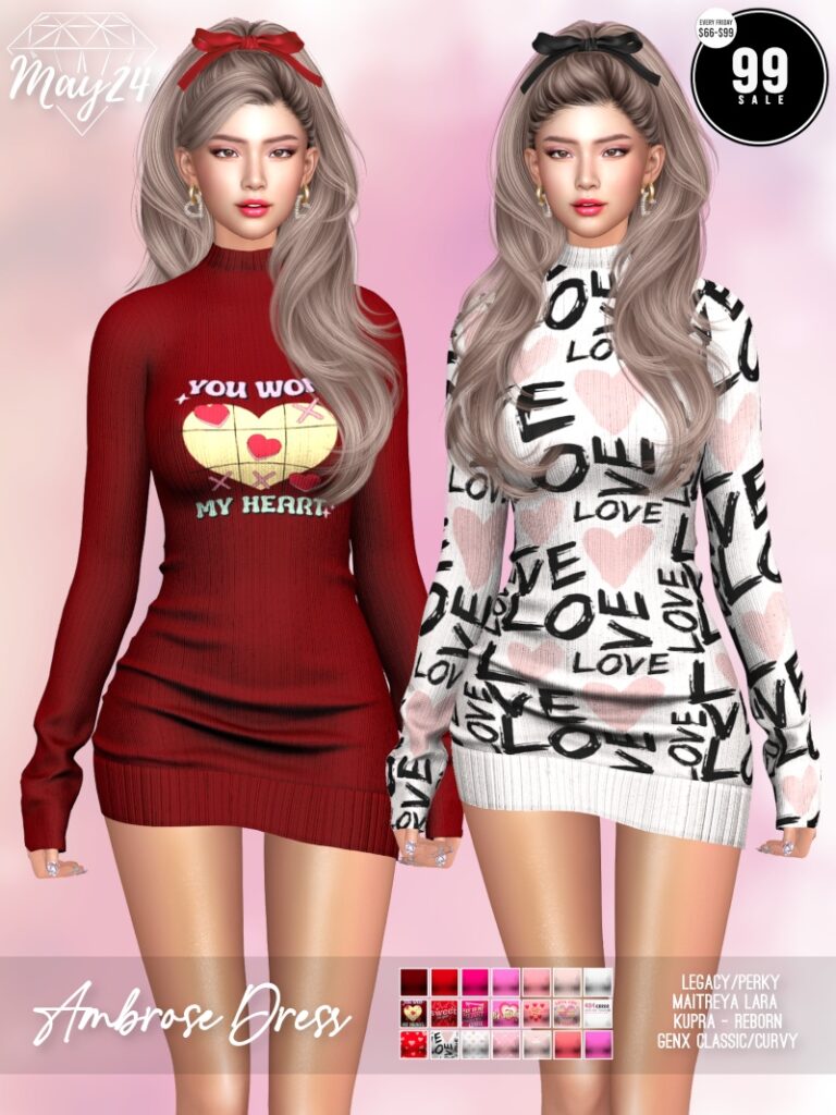 Ambrose Dress - GenX/Inithium/Legacy/Maitreya/Reborn/+mods	<a href="http://maps.secondlife.com/secondlife/Highway%20Star/144/134/23" target="_blank">Teleport</a>