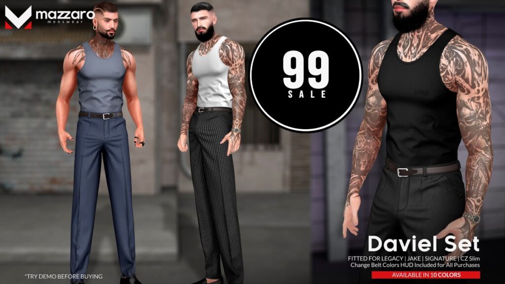 Daviel Set - CZ Slim/Jake/Legacy/Signature	<a href="http://maps.secondlife.com/secondlife/Heartbreak/131/129/166" target="_blank">Teleport</a>