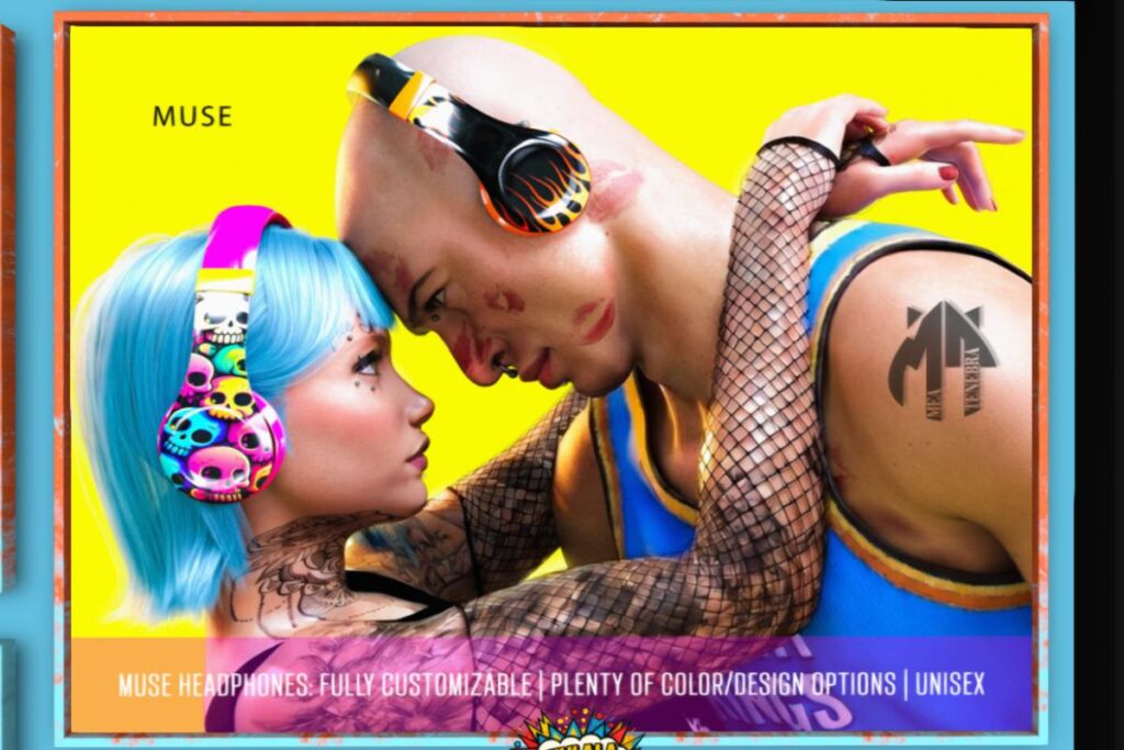 Muse Headphones, L$399