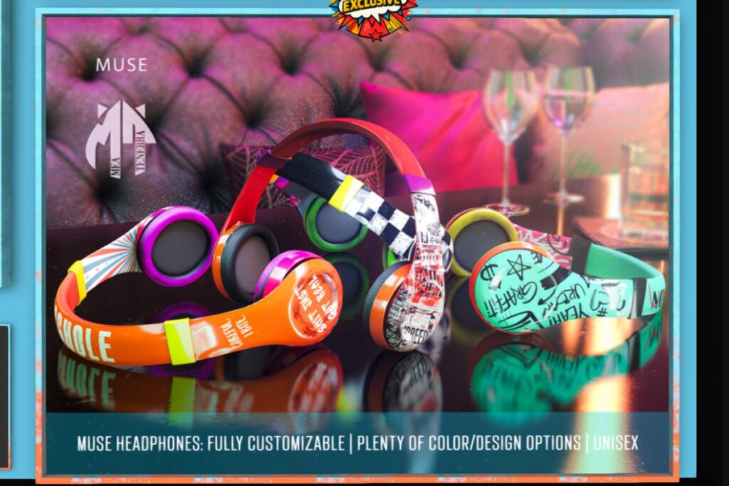 Muse Headphones, L$399