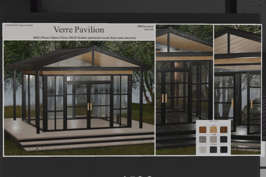 Verre Pavilion, L$299