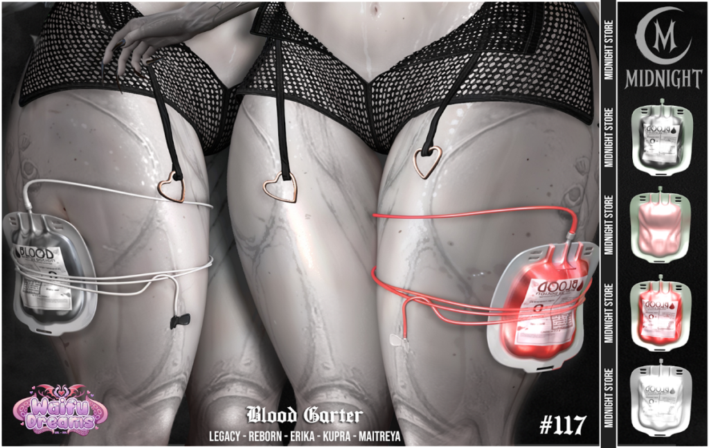 Blood Garter - Erika/Inithium/Legacy/Maitreya/Reborn