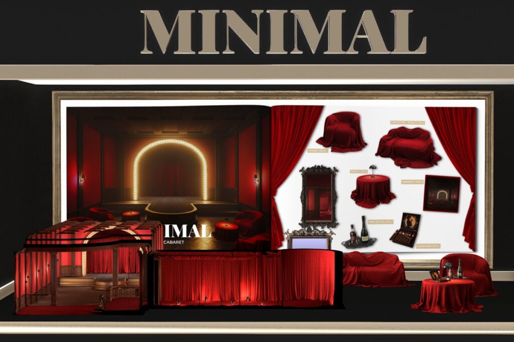 The Cabaret Skybox &amp; Decor Set, L$199-L$999 each/L$3499 FP