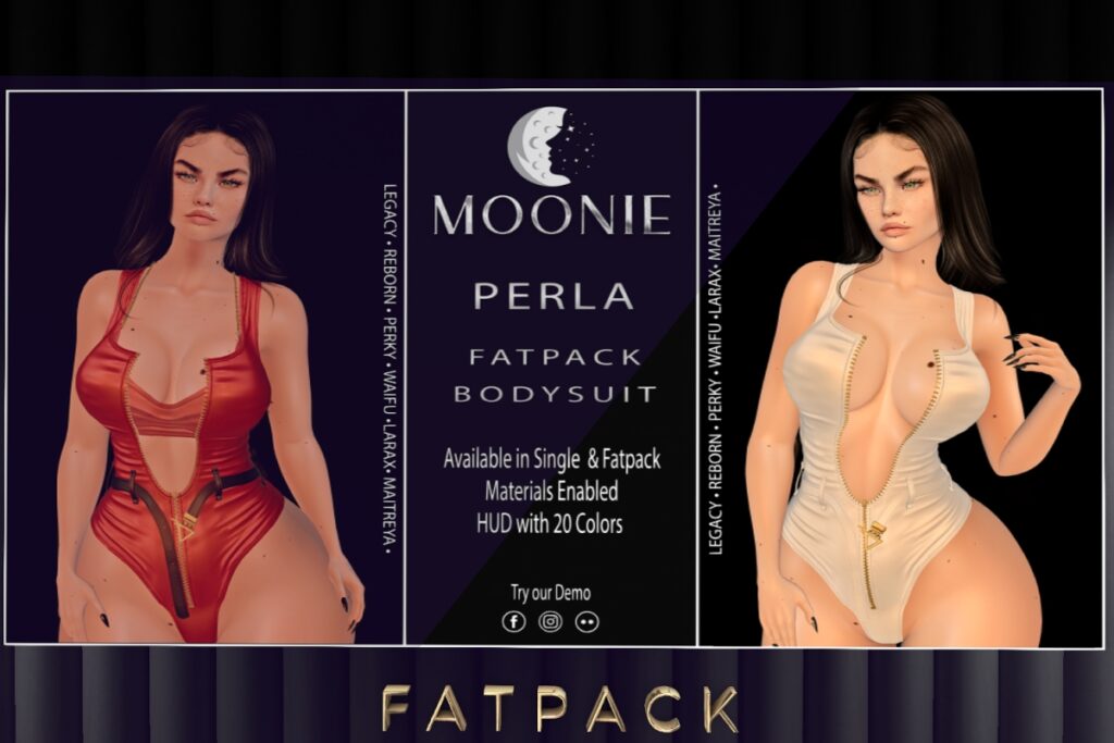 Perla Bodysuit - Legacy/Maitreya/Reborn/+mods, L$149 each/L$450 FP