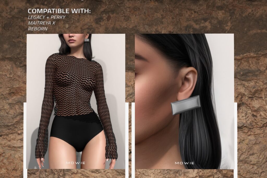 Milena Earrings, L$269 FP