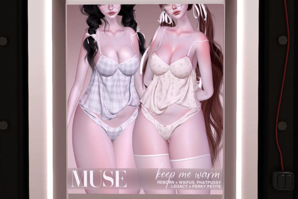 Keep Me Warm Top and Panties - Legacy/Reborn/+mods, L$249 each/L$999-L$1399 each FP