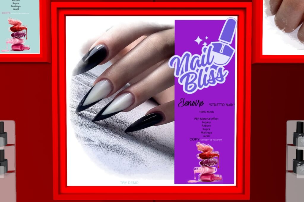 Elenoire Nails - Inithium/Legacy/Maitreya/Reborn/+mods, L$280