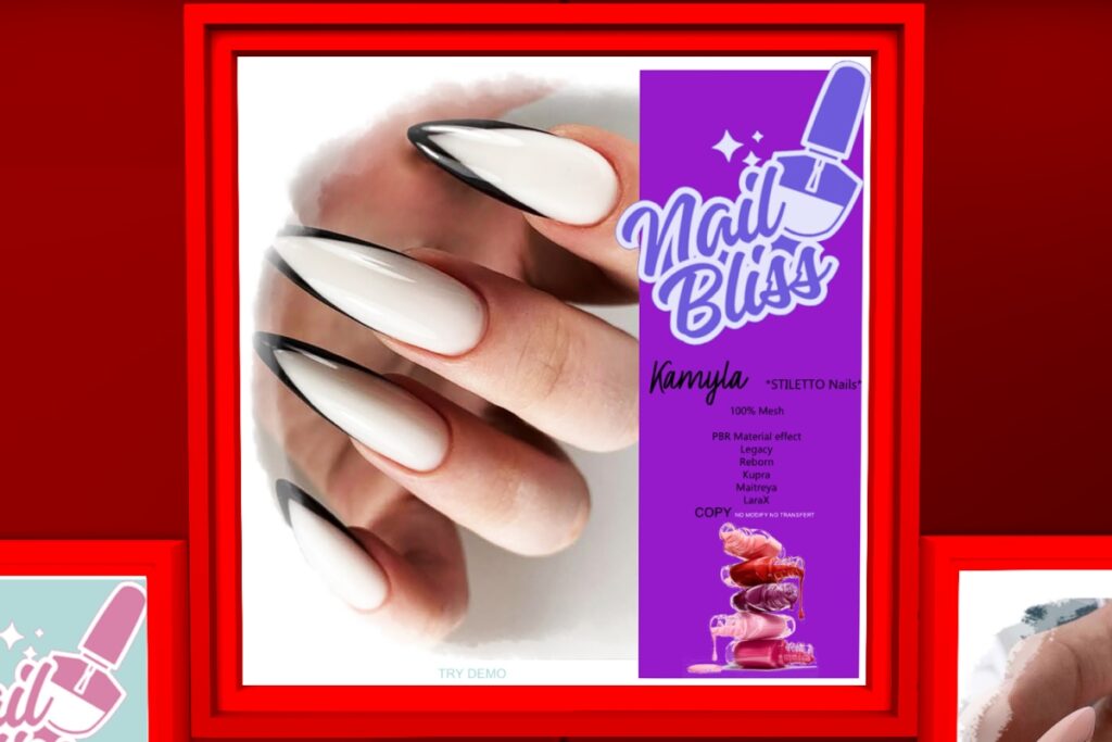 Kamyla Nails - Inithium/Legacy/Maitreya/Reborn/+mods, L$280