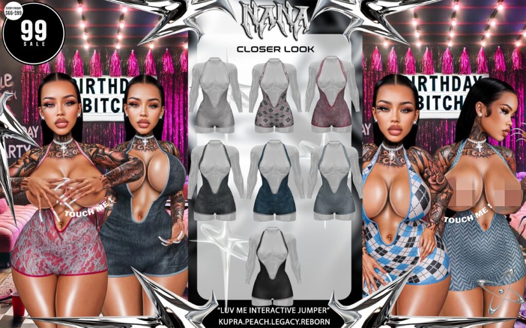 Luv Me Jumper - Inithium/Legacy/Peach/Reborn	<a href="http://maps.secondlife.com/secondlife/Pomiciona/58/207/2240" target="_blank">Teleport</a>