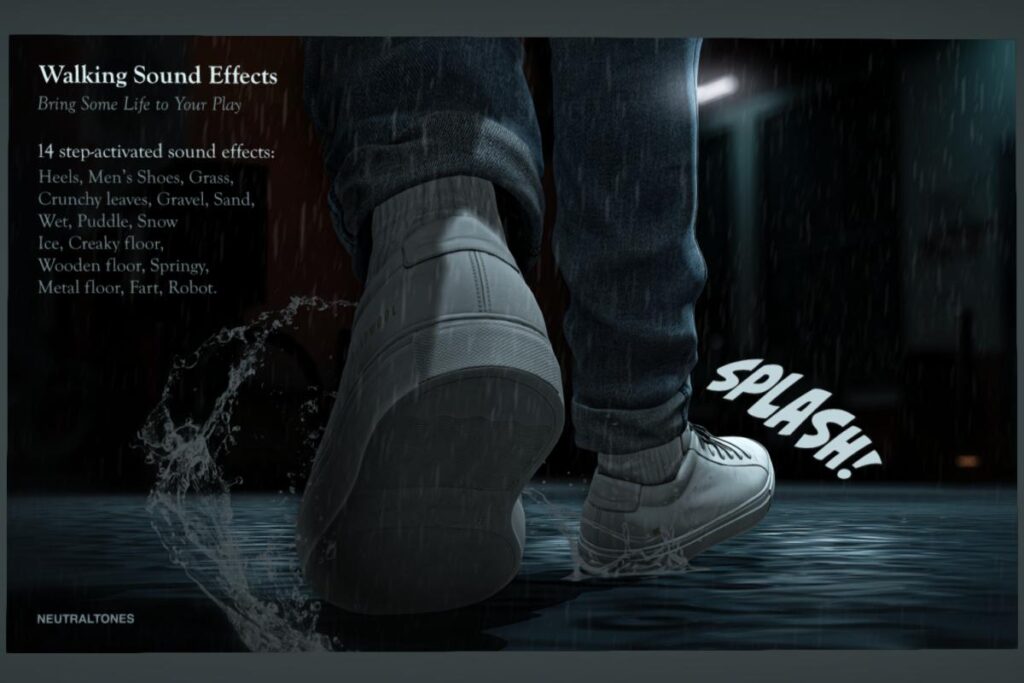 Walking Sound Effects, L$299