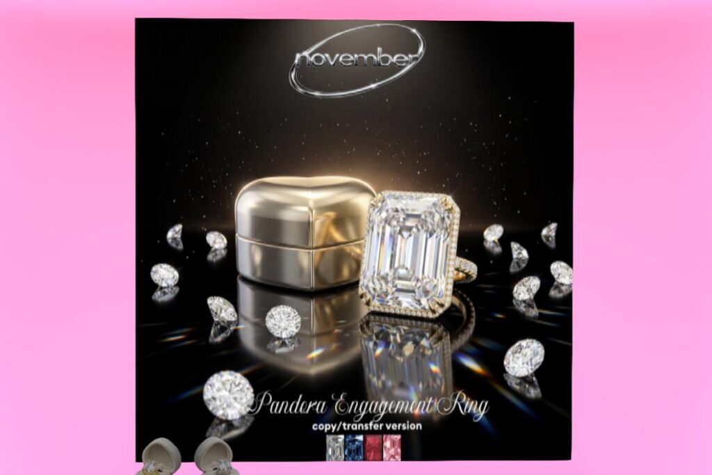 Pandora Engagement Ring, L$399 each
