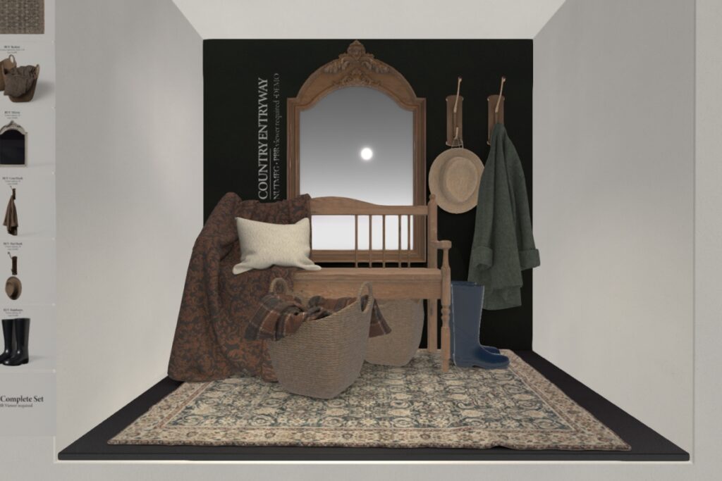 Country Entryway, L$189-L$449 each