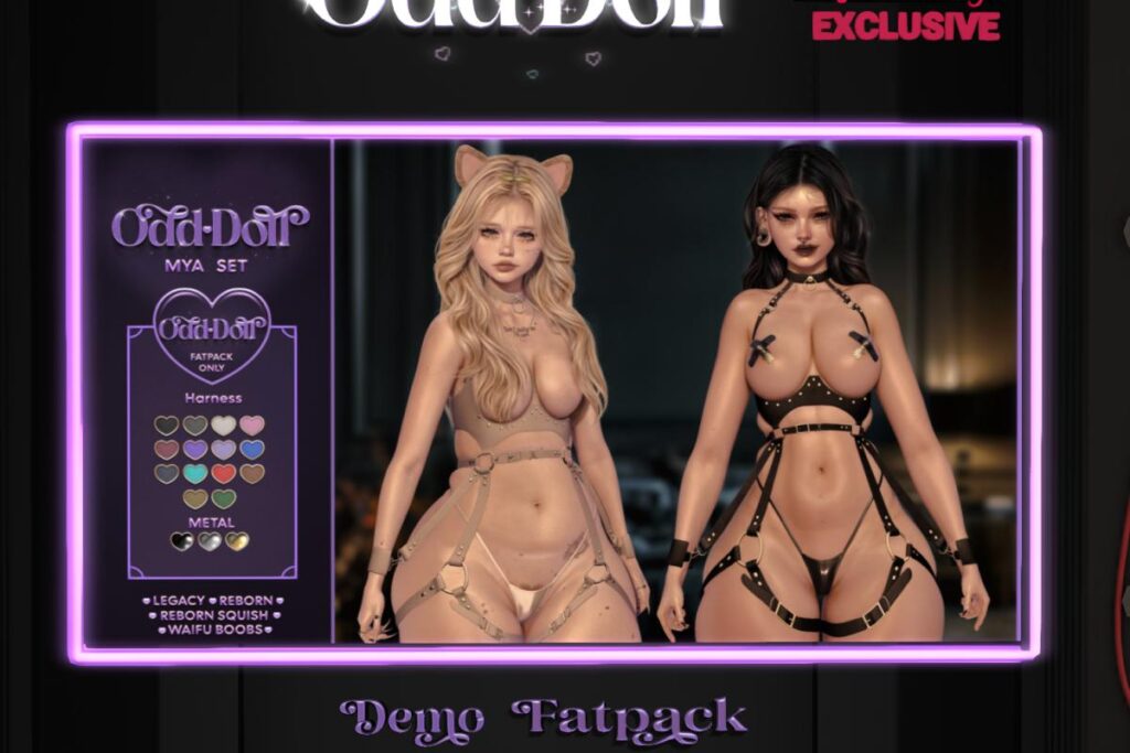 Mya Set - Legacy/Reborn/+mods, L$599 each/L$2999 FP