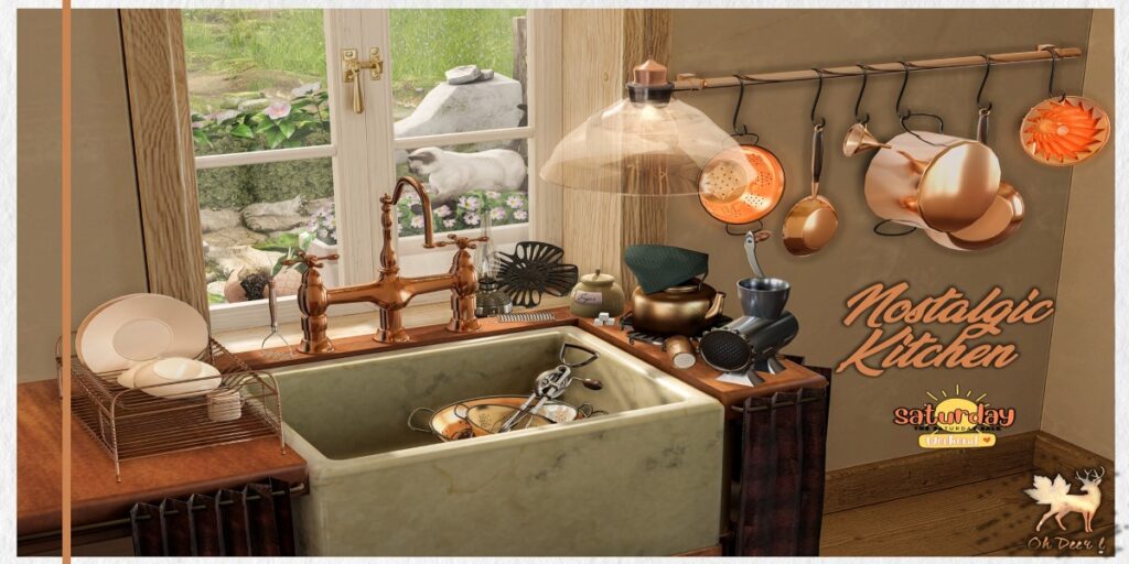 Nostalgic Kitchen Decor	<a href="http://maps.secondlife.com/secondlife/Missing%20Melody/178/228/2501" target="_blank">Teleport</a>