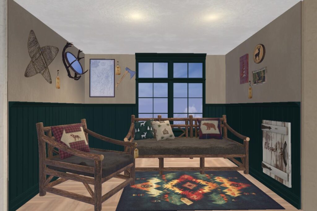 Mountain Air Decor Set, L$140-L$300 each/L$980 FP