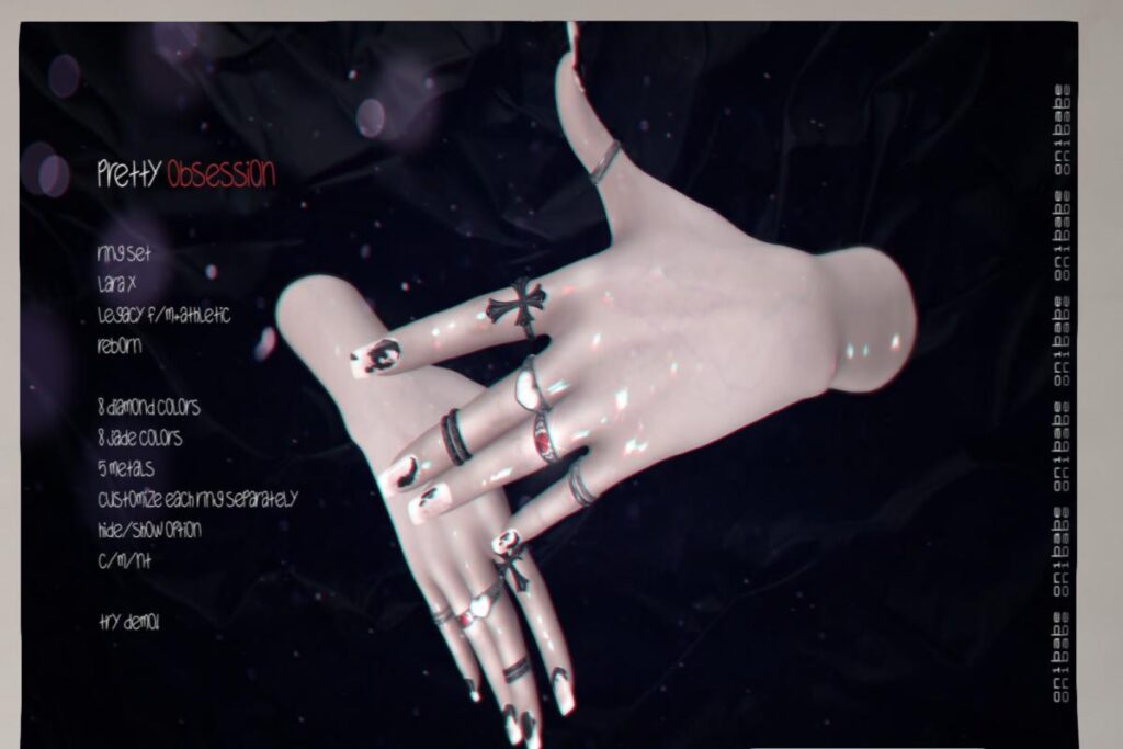 Pretty Obsession - Legacy M+F/MaitreyaX/Reborn, L$599 each/L$1100 FP